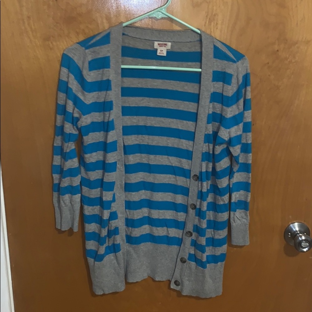 Striped cardigan